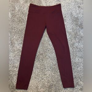 FORNIA Maroon Leggings